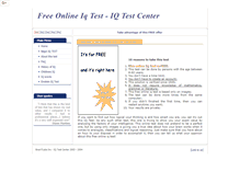 Tablet Screenshot of iqtest-center.com